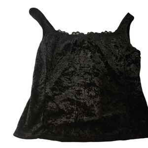 Jessica Black Velvet Camisole